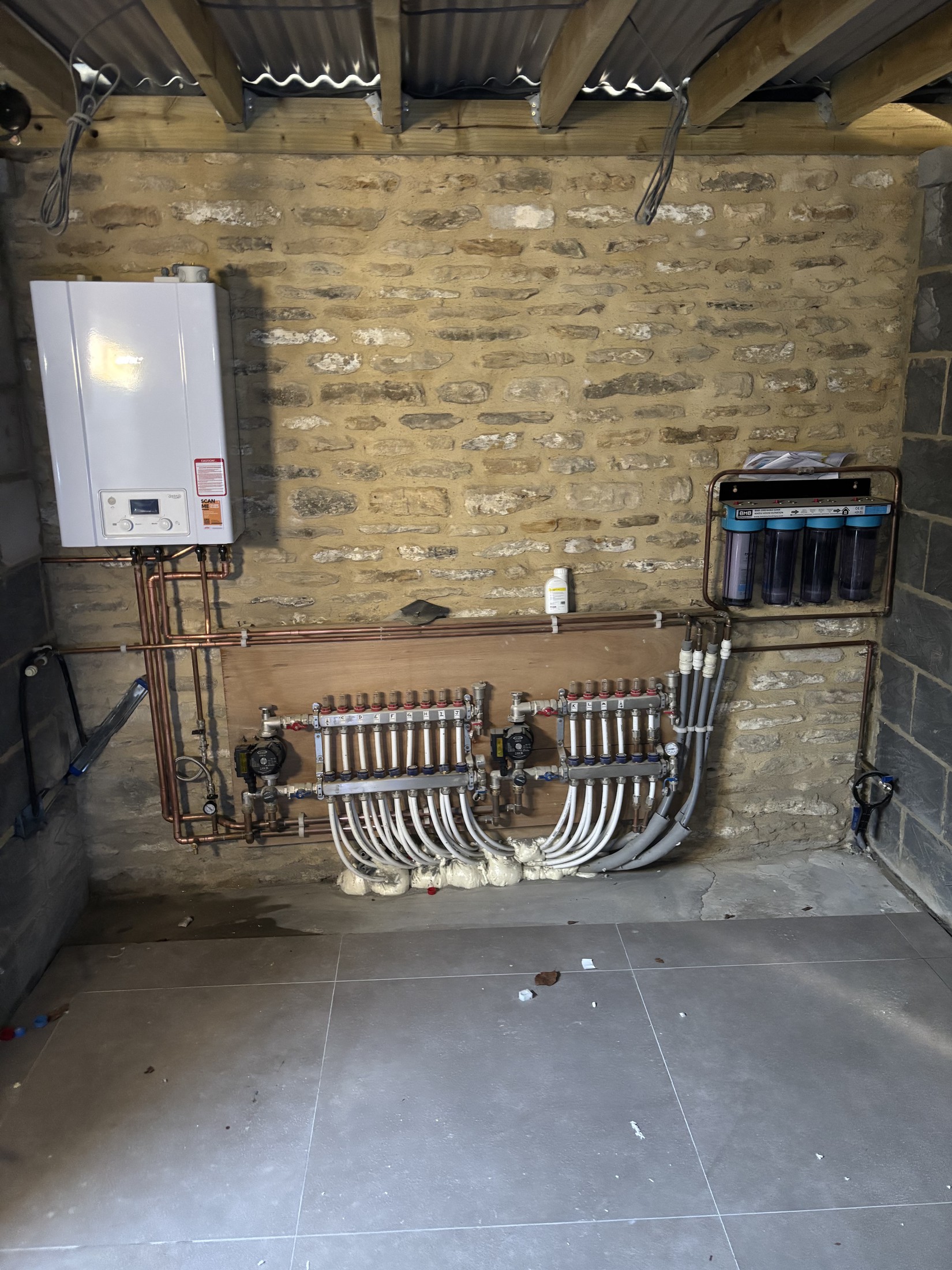 plumbing heating work by G Freeman Gas Heating and Plumbing in Gloucester